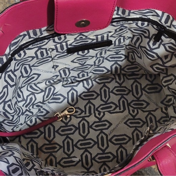 Rebecca Minkoff Bright Pink Tote - Picture 3 of 4